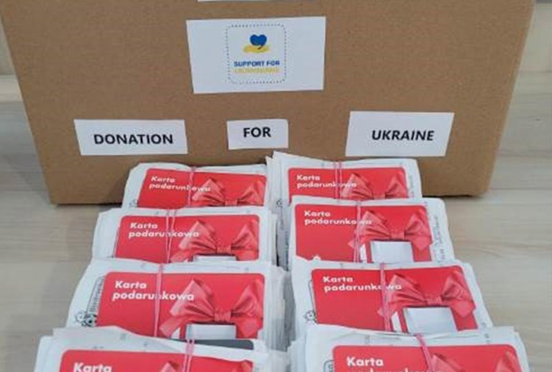 Aptiv support for Ukraine donation